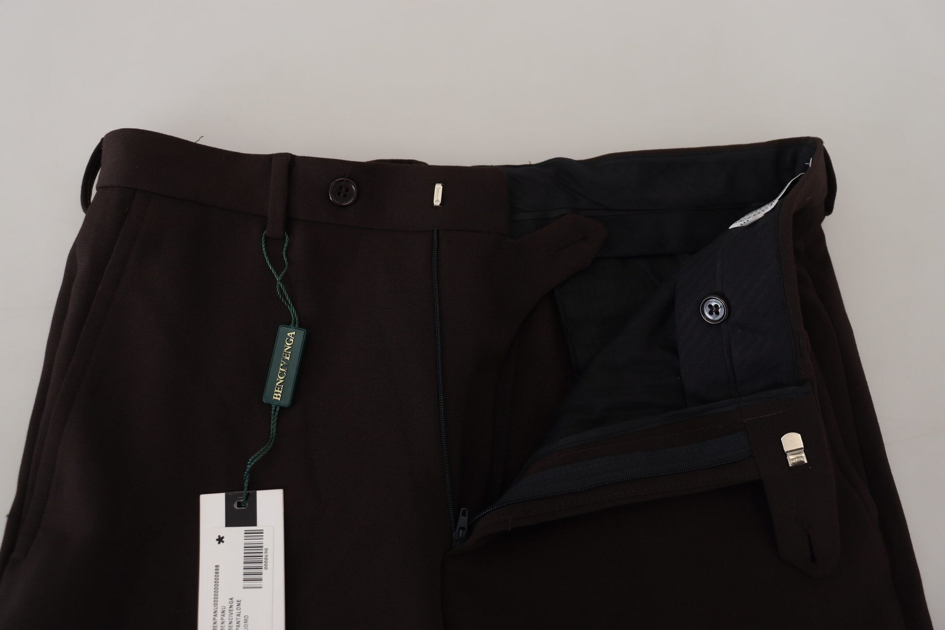 Elegant Italian Brown Pants for Men - SEHABRANDS