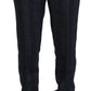 Elegant Multicolor Pure Wool Trousers - SEHABRANDS