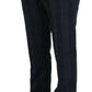 Elegant Multicolor Pure Wool Trousers - SEHABRANDS