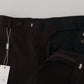 Elegant Brown Italian Dress Pants - SEHABRANDS