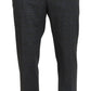 Elegant Checkered Wool Dress Pants for Men - SEHABRANDS