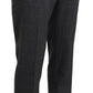 Elegant Checkered Wool Dress Pants for Men - SEHABRANDS