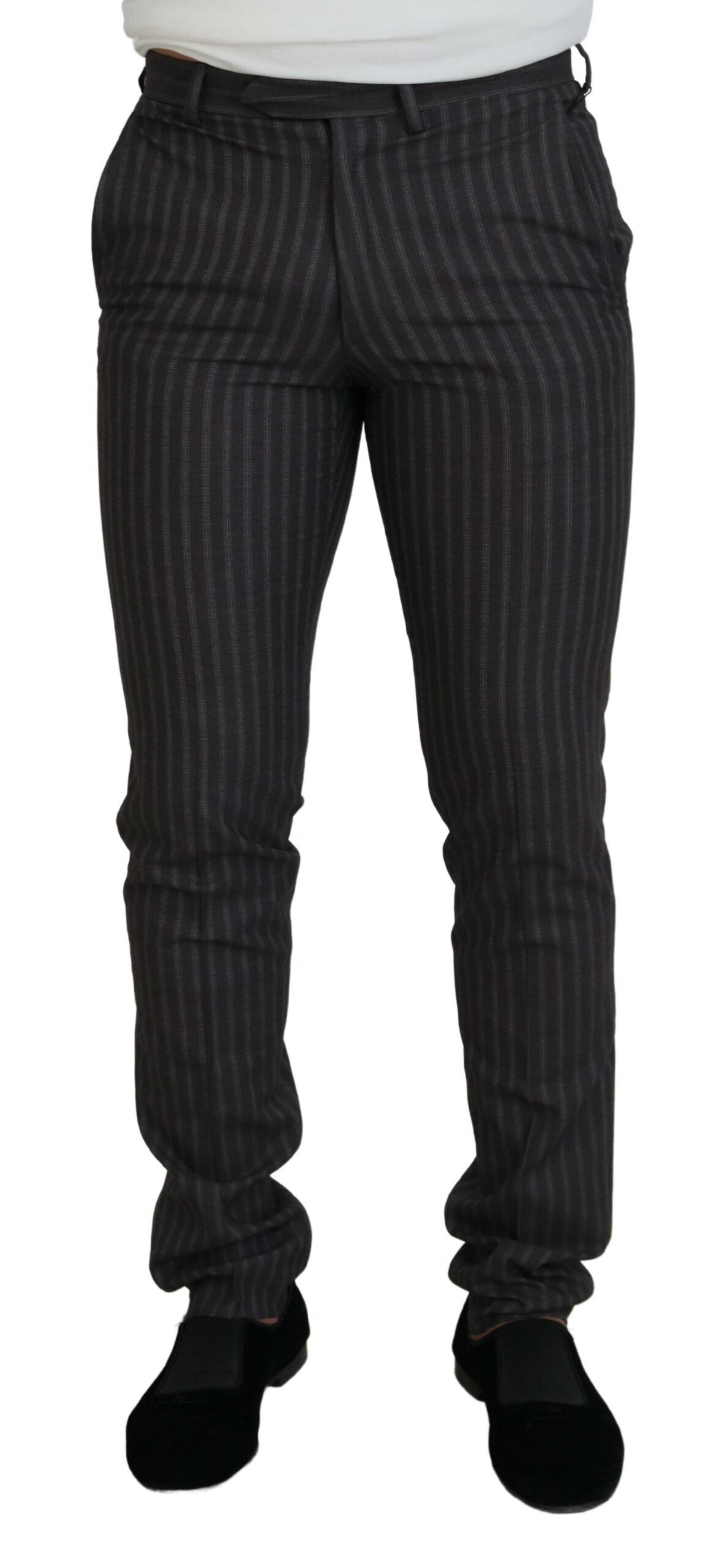 Elegant Striped Dress Pants for Men - SEHABRANDS