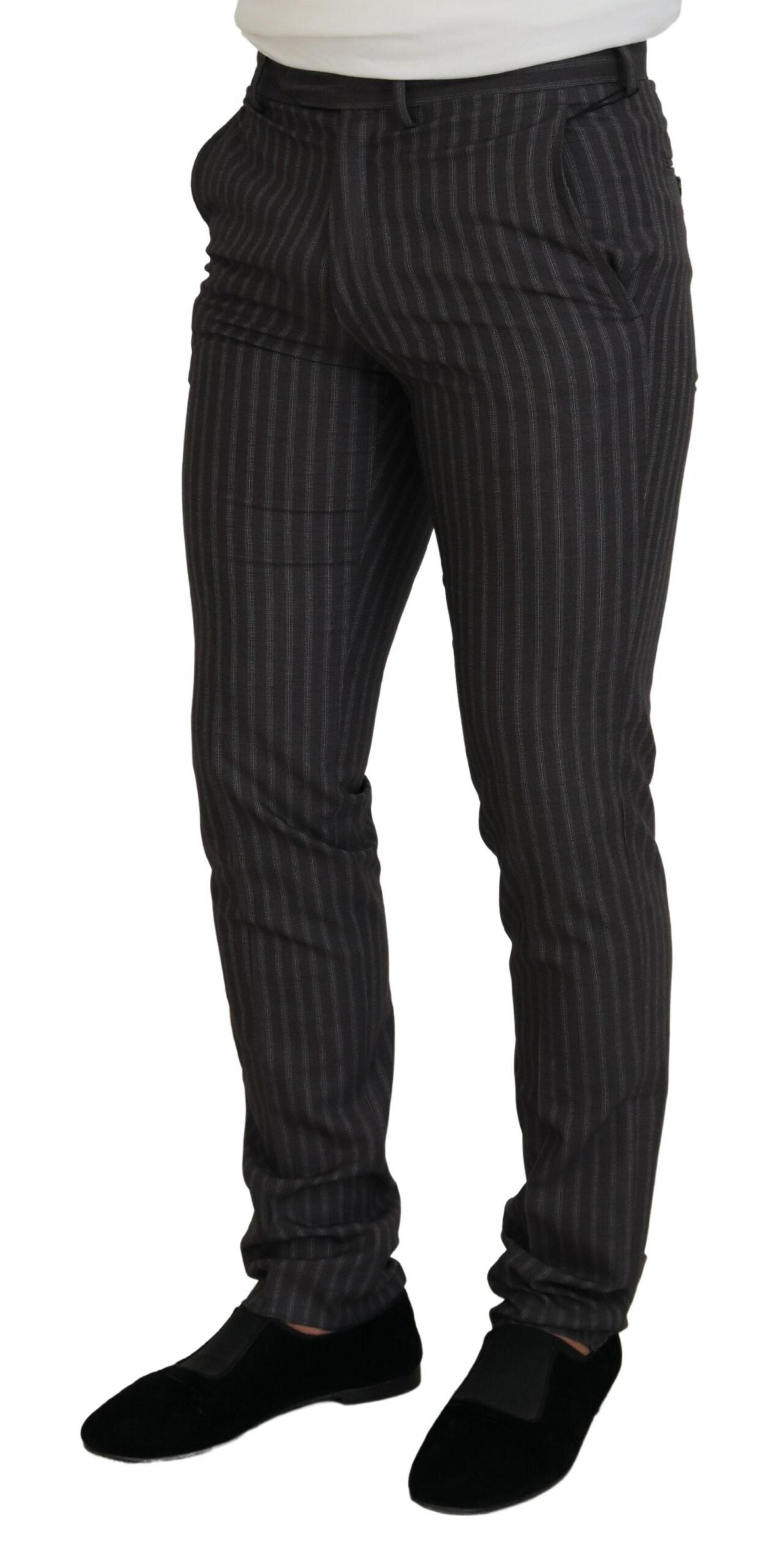 Elegant Striped Dress Pants for Men - SEHABRANDS