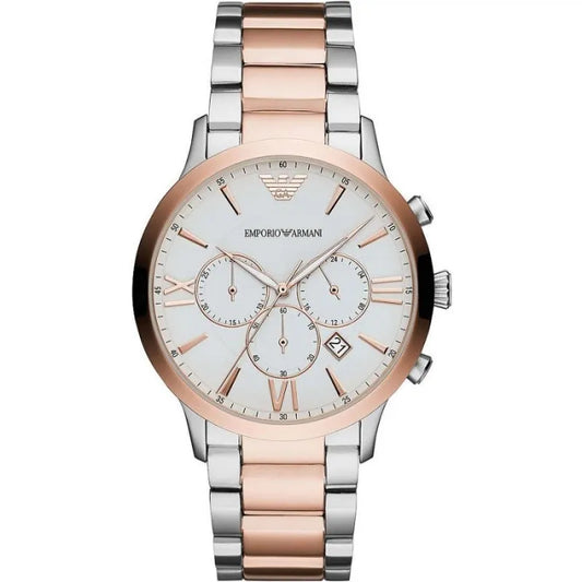 Elegant Two-Tone Timepiece for Men - SEHABRANDS