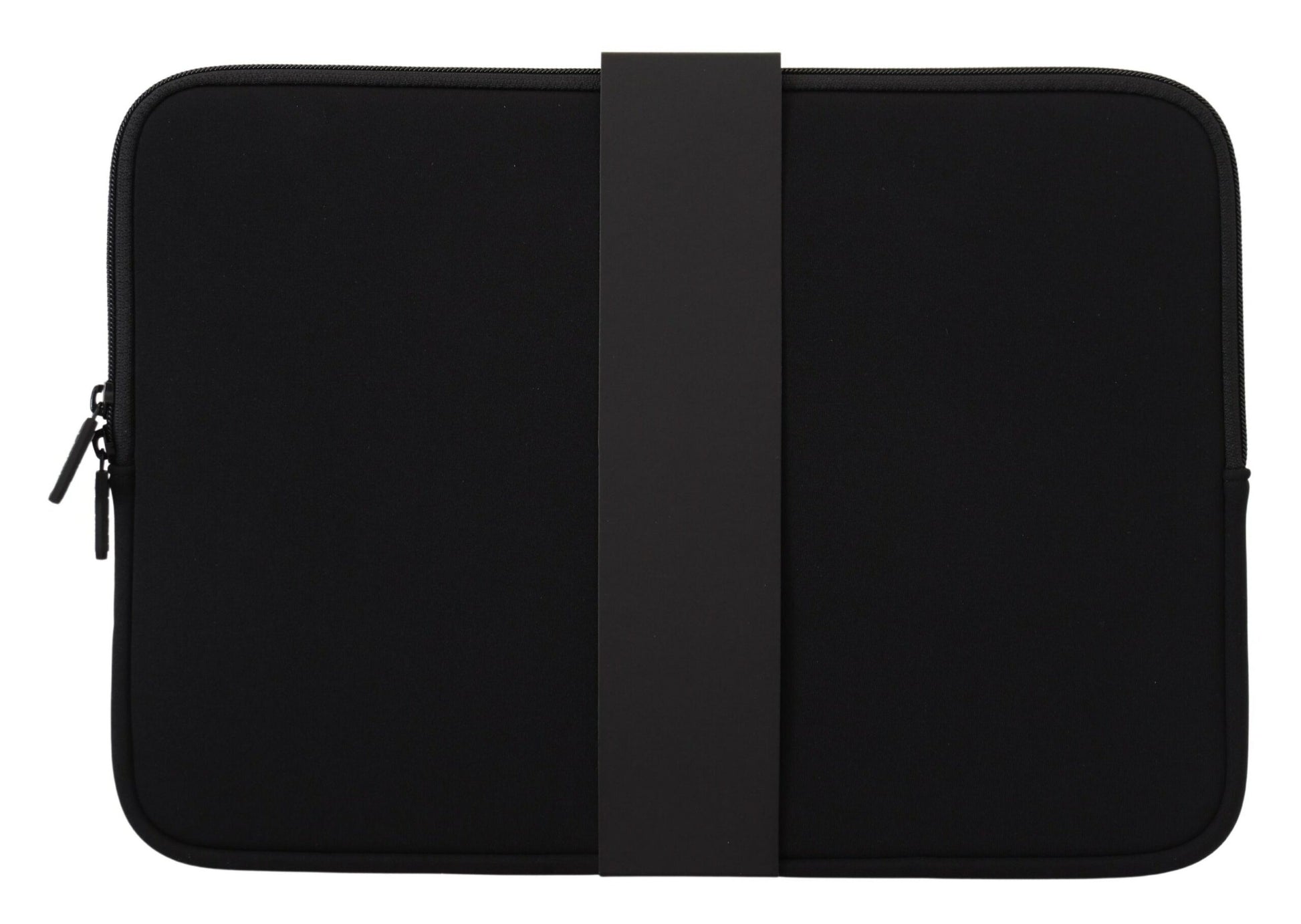 Sleek Black Neoprene Laptop Sleeve - SEHABRANDS