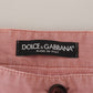 Dolce & Gabbana Exquisite Pink Chino Shorts for Men