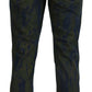 Dolce & Gabbana Chic Slim-Fit Denim Jeans in Green Wash