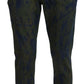 Dolce & Gabbana Chic Slim-Fit Denim Jeans in Green Wash