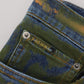 Dolce & Gabbana Chic Slim-Fit Denim Jeans in Green Wash