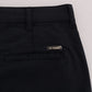 Sleek Blue Cotton Stretch Pants for Men - SEHABRANDS