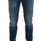 Chic Slim Fit Blue Wash Jeans - SEHABRANDS