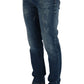 Chic Slim Fit Blue Wash Jeans - SEHABRANDS