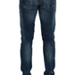 Chic Slim Fit Blue Wash Jeans - SEHABRANDS