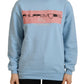 Elegant Light Blue Long Sleeve Sweater - SEHABRANDS