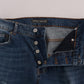 Svelte Italian Denim - Slim Fit Blue Jeans - SEHABRANDS