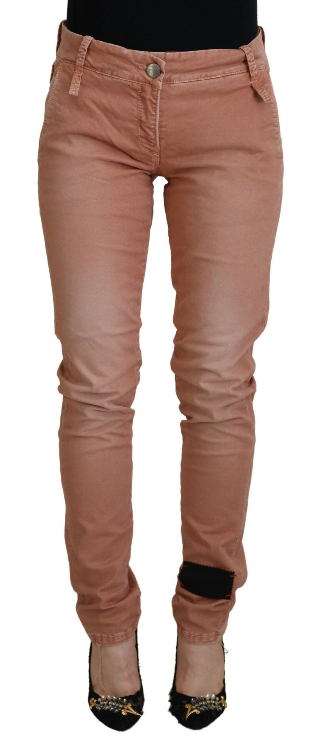 Chic Slim Fit Cotton Stretch Pants - SEHABRANDS