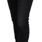 Chic Black Low Waist Straight Leg Jeans - SEHABRANDS