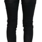 Chic Black Low Waist Straight Leg Jeans - SEHABRANDS