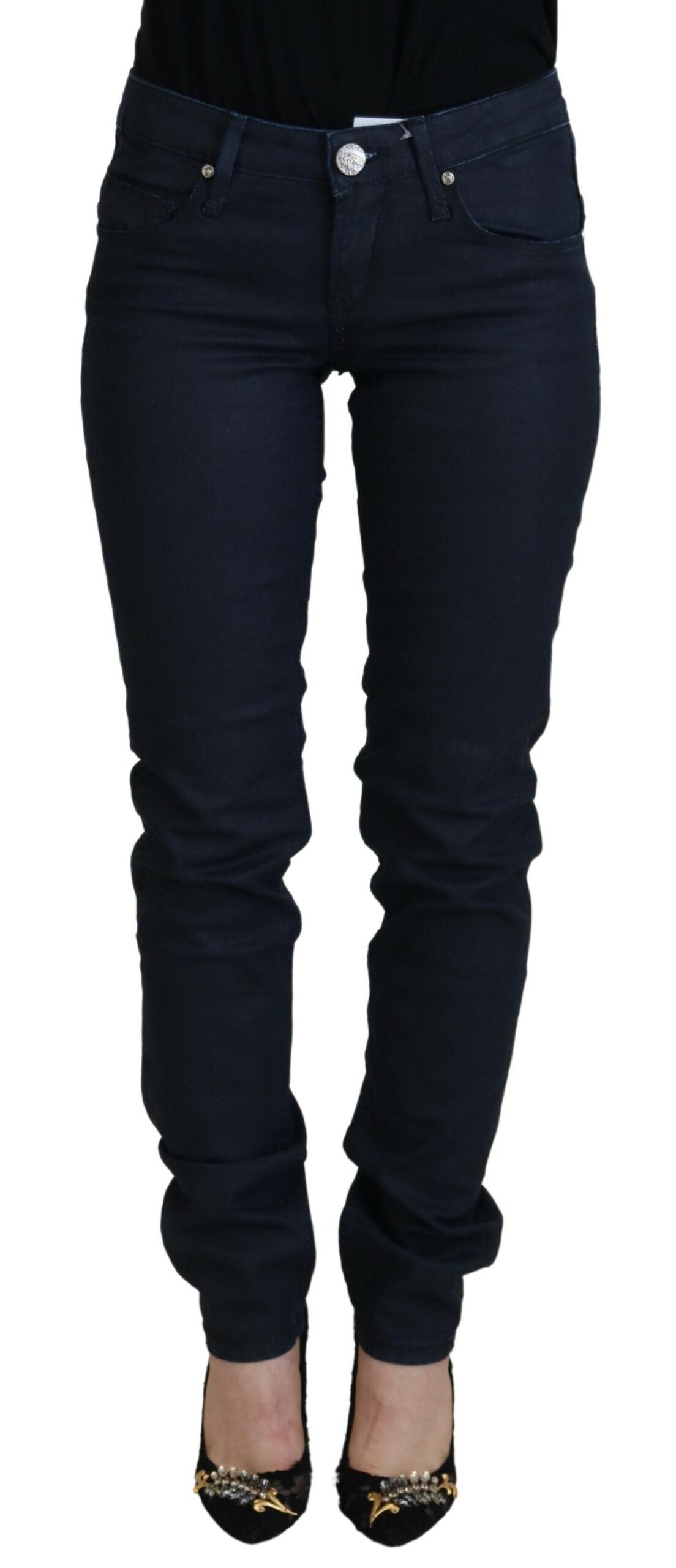 Chic Low Waist Skinny Denim Extravaganza - SEHABRANDS