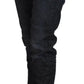 Chic Black Low Waist Straight Jeans - SEHABRANDS