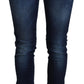 Chic Skinny Low Waist Denim Pants - SEHABRANDS