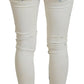 Chic Low Waist Tattered Skinny Jeans - SEHABRANDS