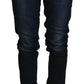 Chic Low Waist Denim Skinny Jeans - SEHABRANDS