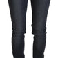 Chic Gray Low Waist Skinny Jeans - SEHABRANDS