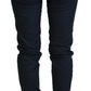 Chic Low Waist Skinny Jeans in Blue - SEHABRANDS