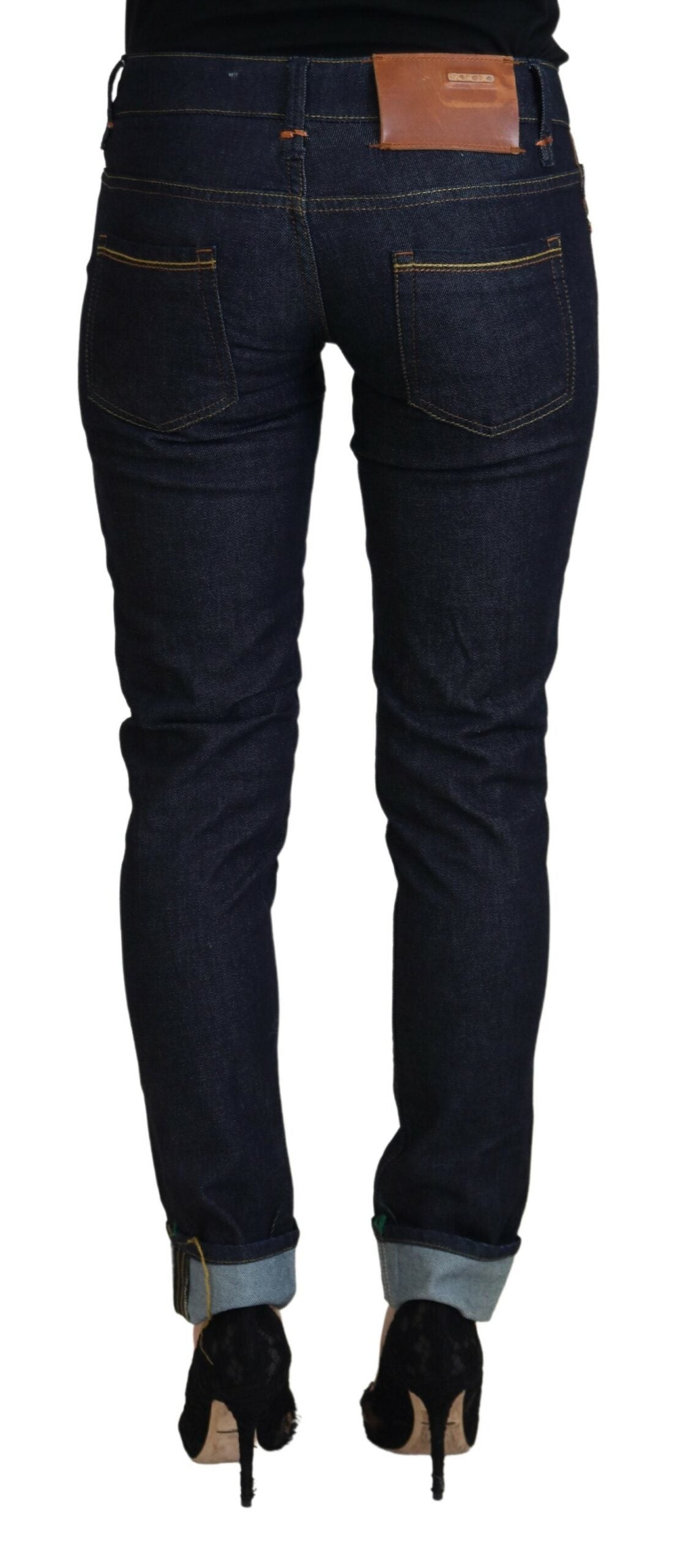 Chic Low Waist Skinny Denim - SEHABRANDS