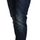 Elegant Slim Fit Low Waist Denim Pants - SEHABRANDS