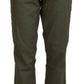 Elegant Tapered Green Pants - Chic Everyday Wear - SEHABRANDS