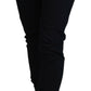 Chic Black Low Waist Denim Skinny Jeans - SEHABRANDS