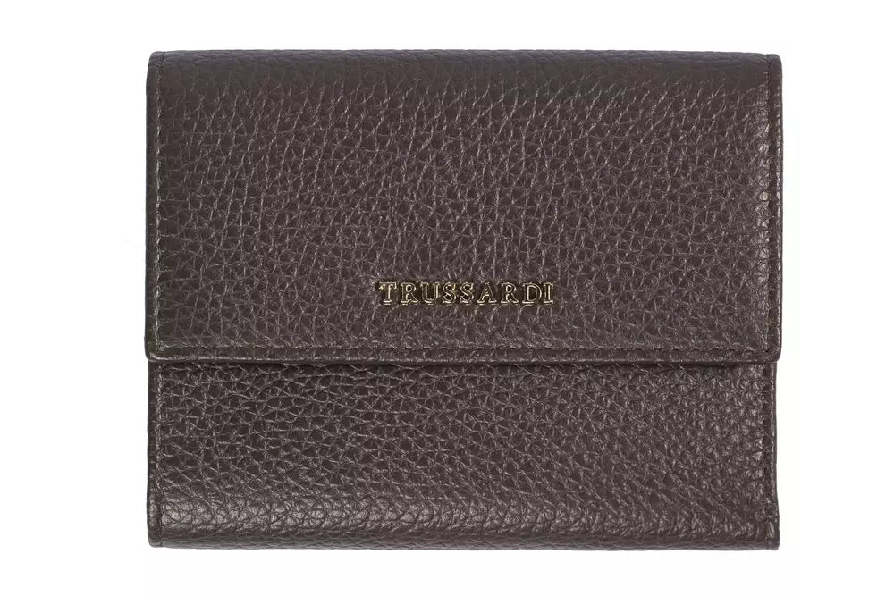 Brown Leather Women Wallet - SEHABRANDS