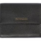 Black Leather Women Wallet - SEHABRANDS