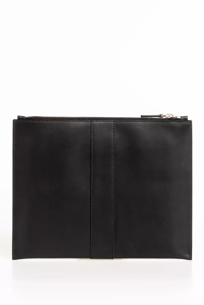 Black Leather Men Wallet - SEHABRANDS