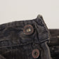 Stylish Gray Corduroy Denim Jeans - SEHABRANDS