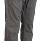 Sleek Regular Denim Gray Jeans - SEHABRANDS