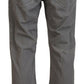 Sleek Regular Denim Gray Jeans - SEHABRANDS