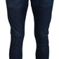 Exquisite Tapered Italian Denim in Blue - SEHABRANDS