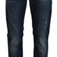 Chic Regular Blue Denim for Sophisticated Style - SEHABRANDS