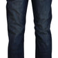 Chic Regular Blue Denim for Sophisticated Style - SEHABRANDS