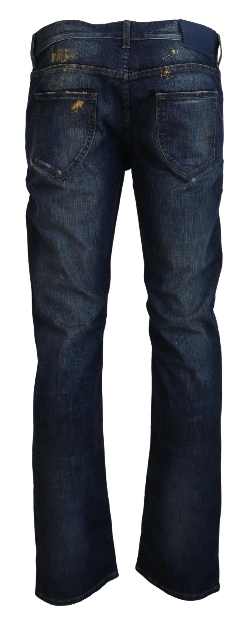 Chic Regular Blue Denim for Sophisticated Style - SEHABRANDS