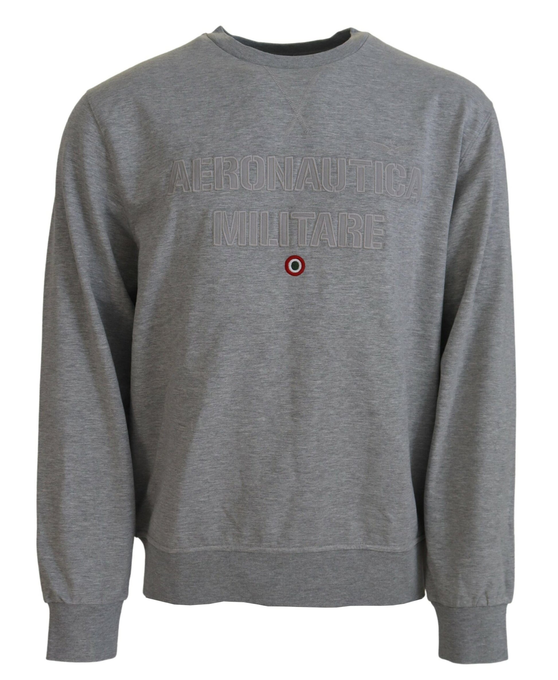 Elegant Gray Pullover Sweater - SEHABRANDS