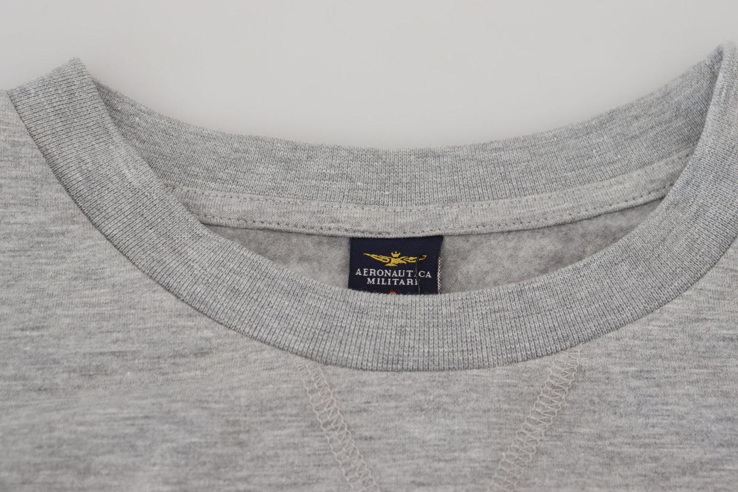 Elegant Gray Pullover Sweater - SEHABRANDS