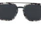 Dolce & Gabbana Stunning Grey Acetate Sunglasses