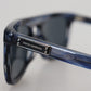 Dolce & Gabbana Elegant Blue Acetate Sunglasses for Women