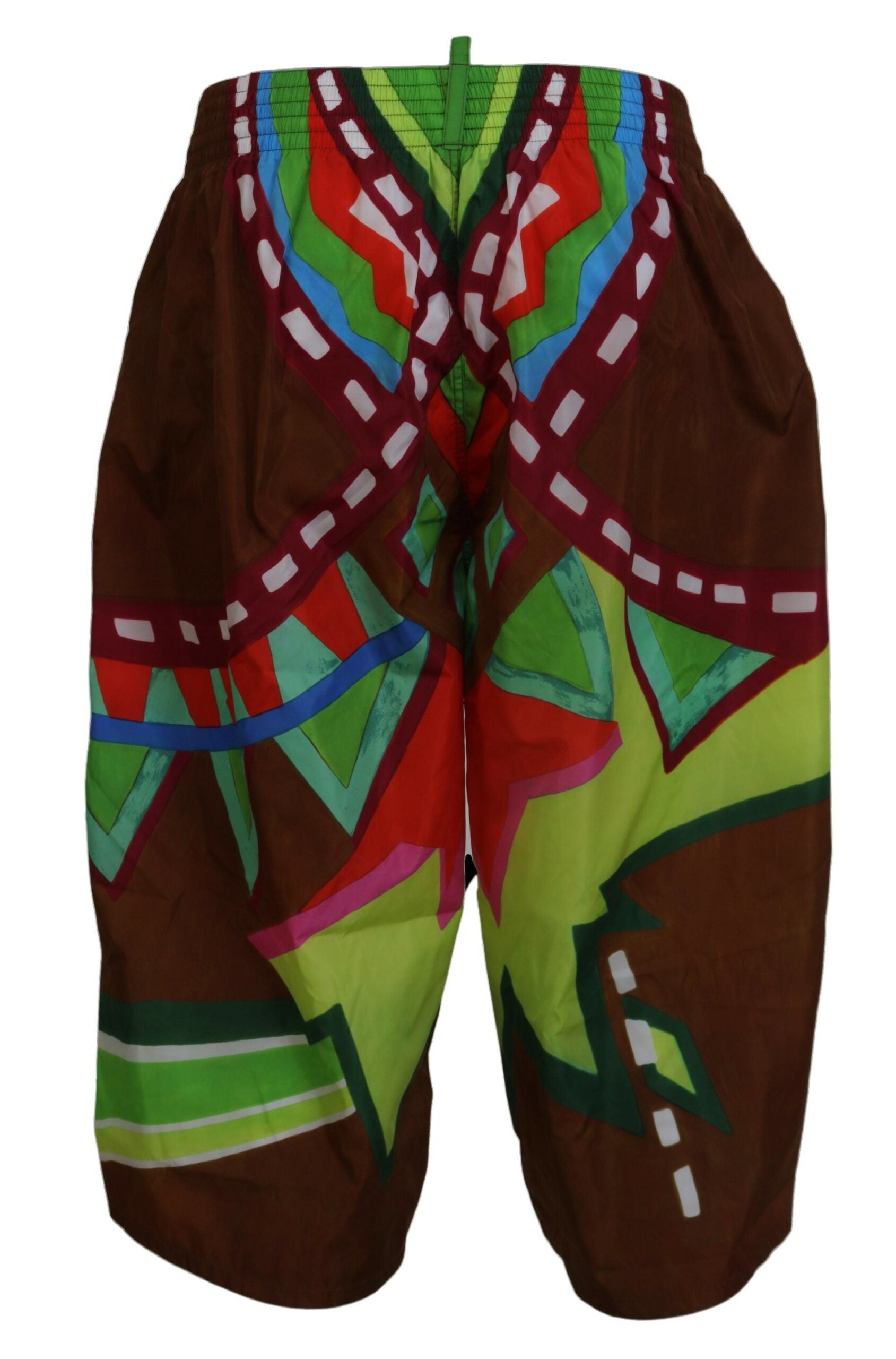 Exclusive Multicolor Printed Swim Shorts - SEHABRANDS