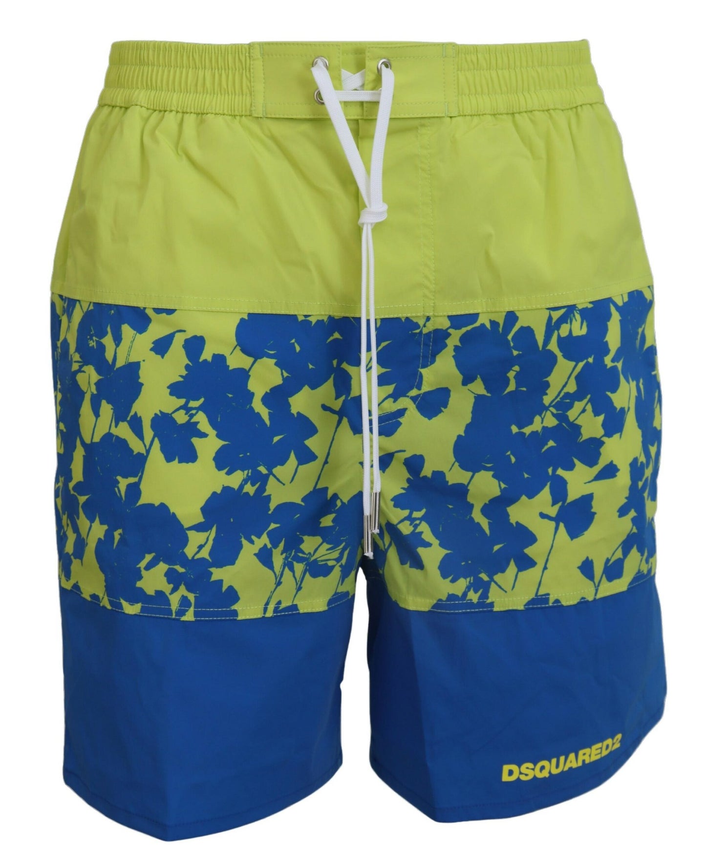 Exquisite Blue Green Swim Shorts Boxer - SEHABRANDS